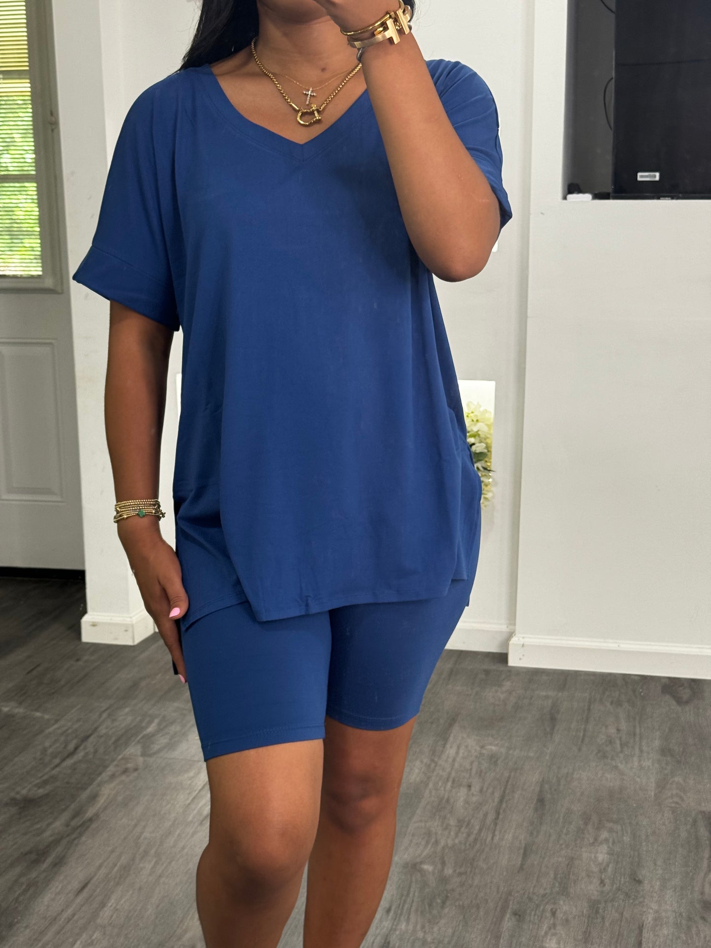 Navy butter soft set