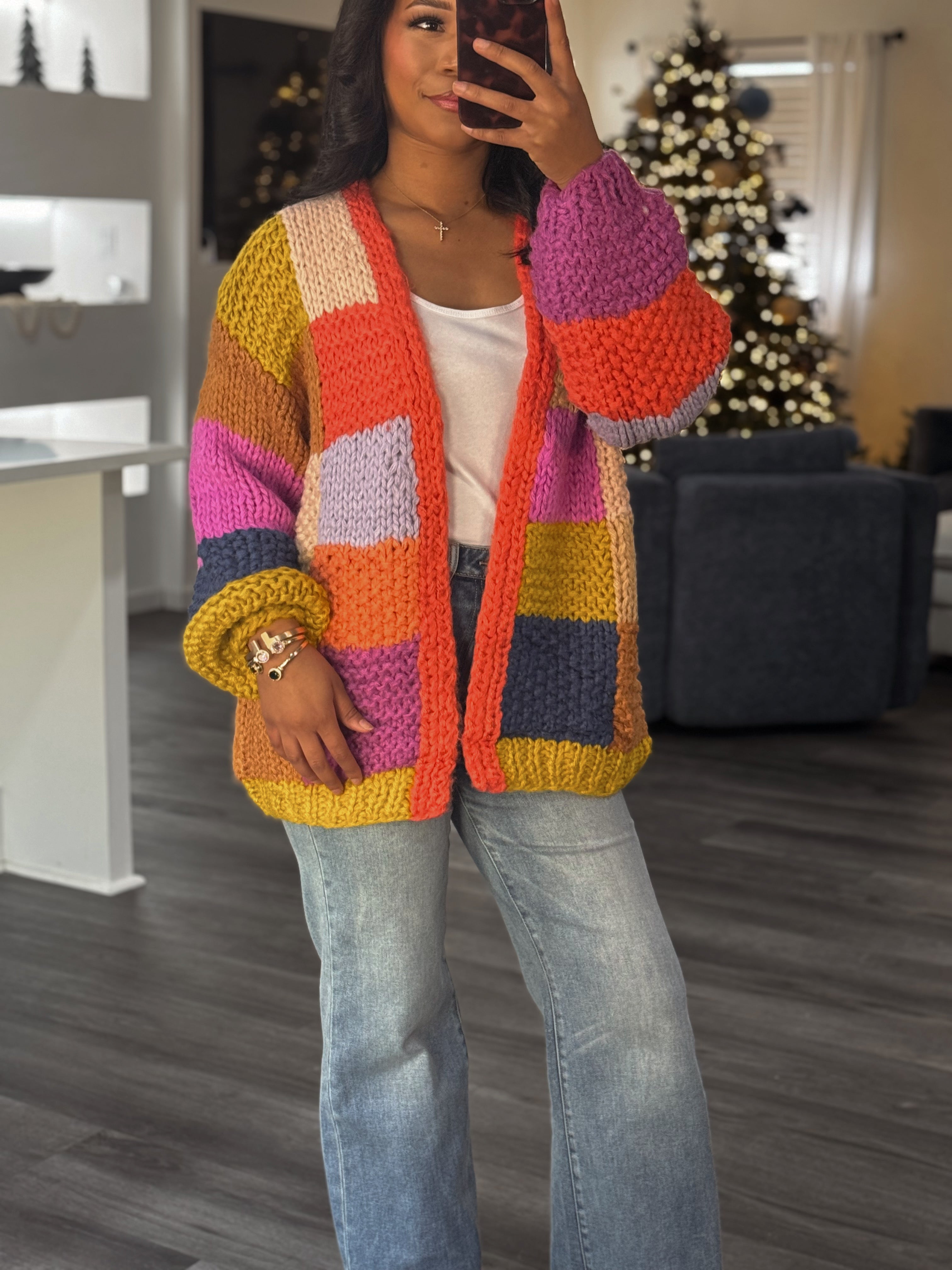 Multicolor cardigan