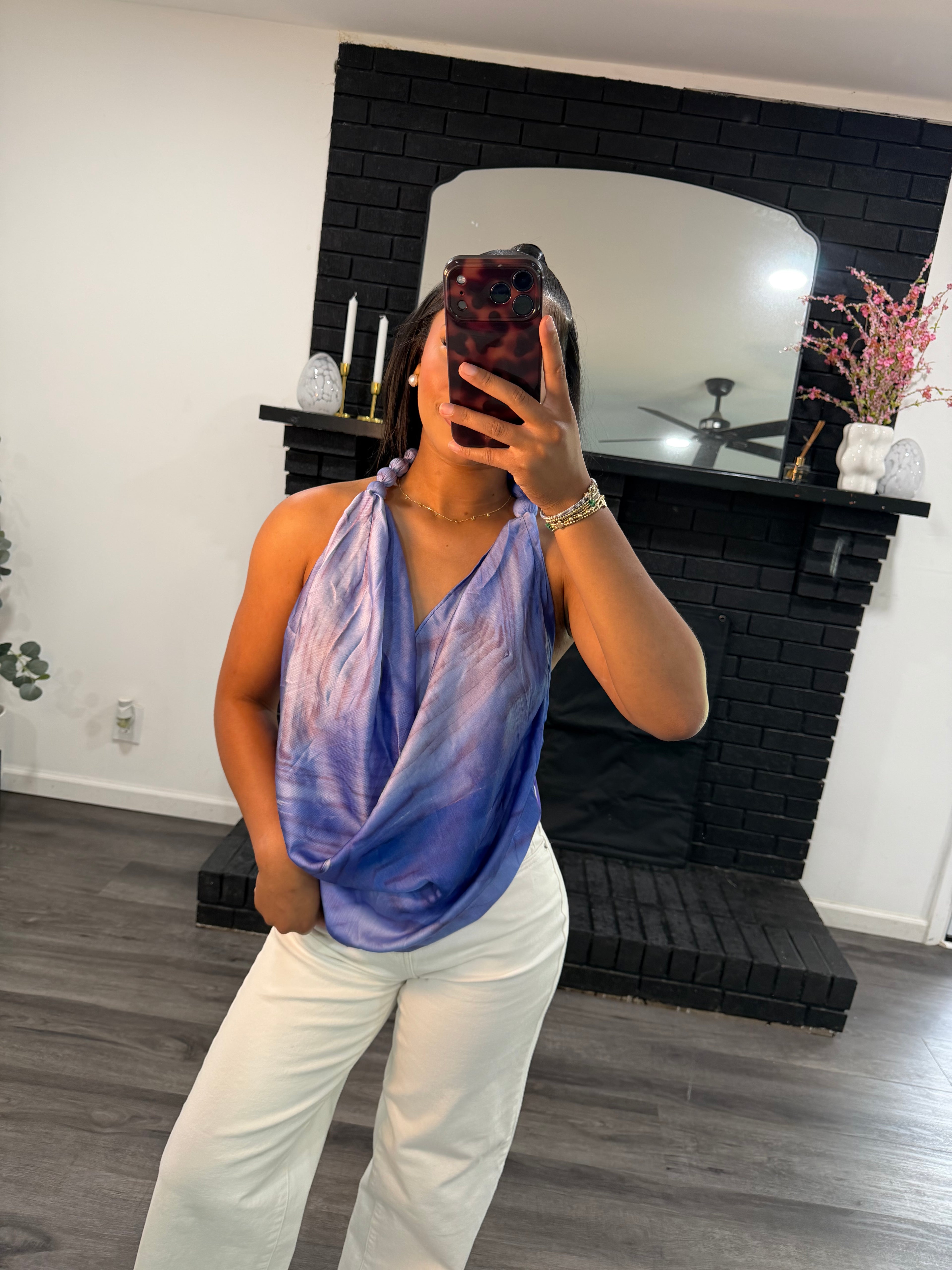 Little Miami top, purple
