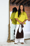 Lime blouse