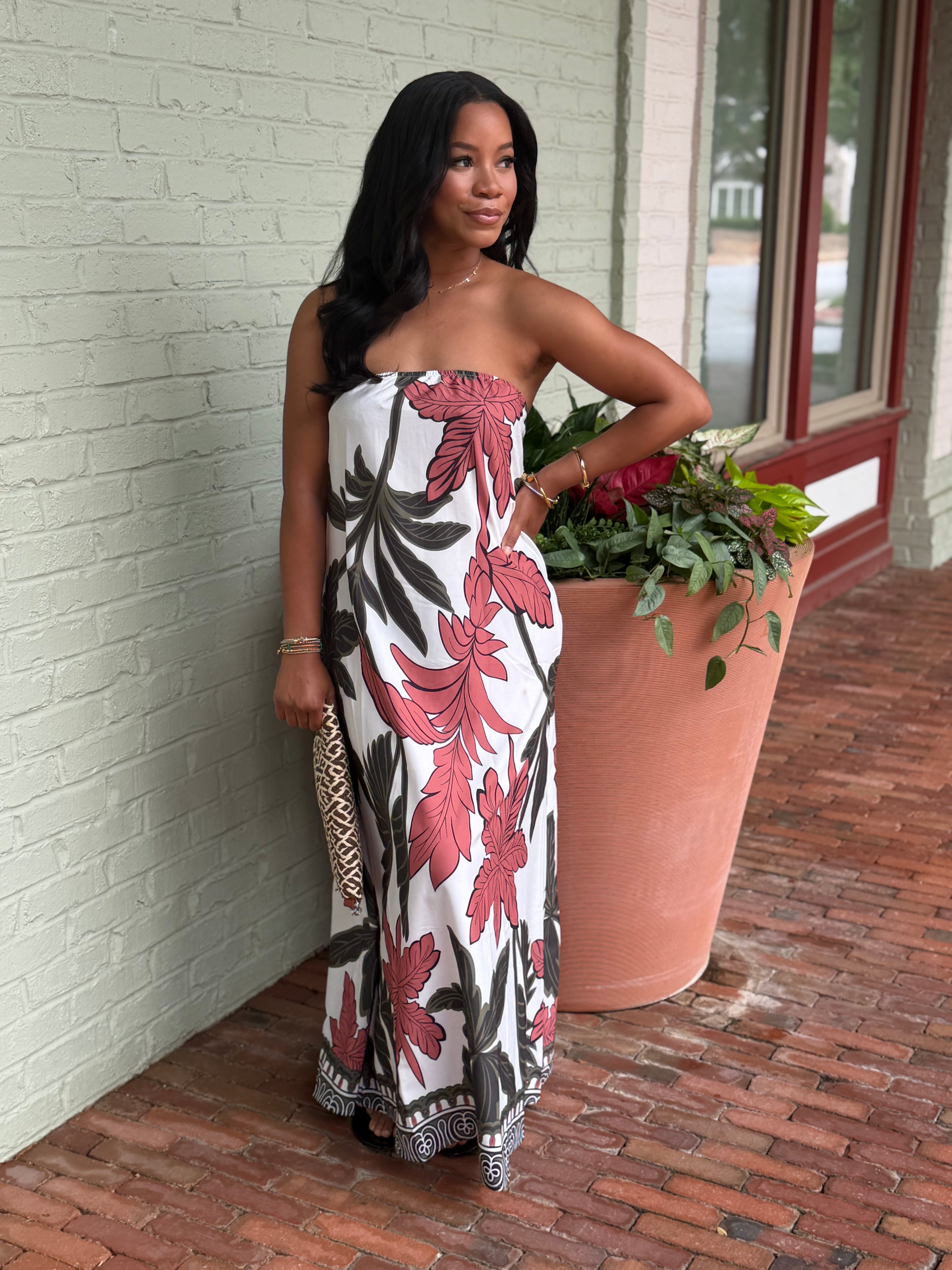 Sunset maxi dress