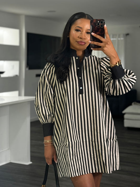 Long sleeve mini, black(preorder)