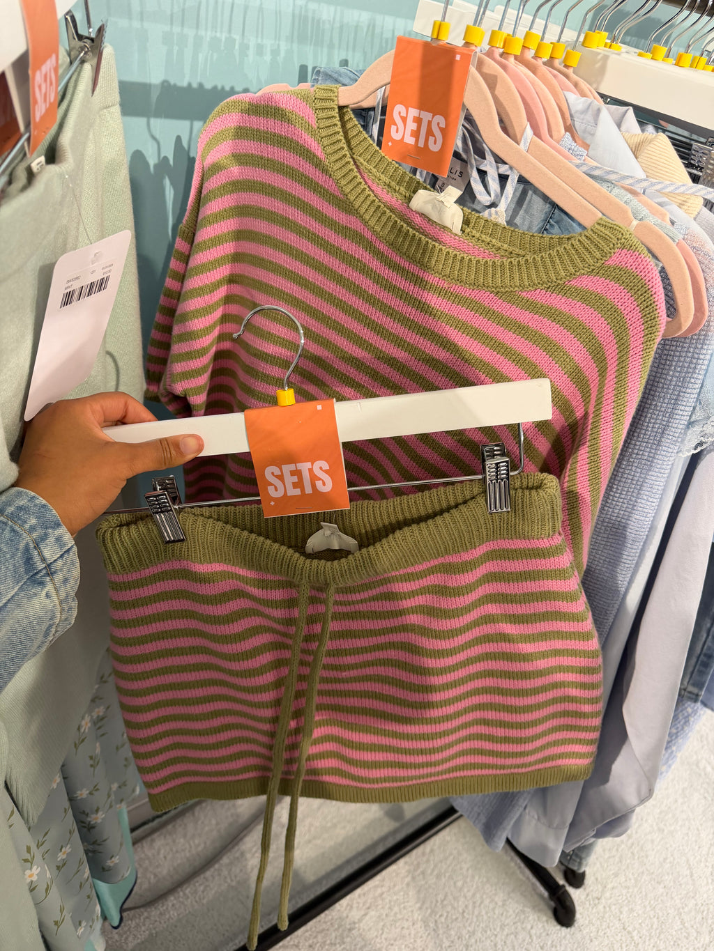 Sunset dreams knitted set