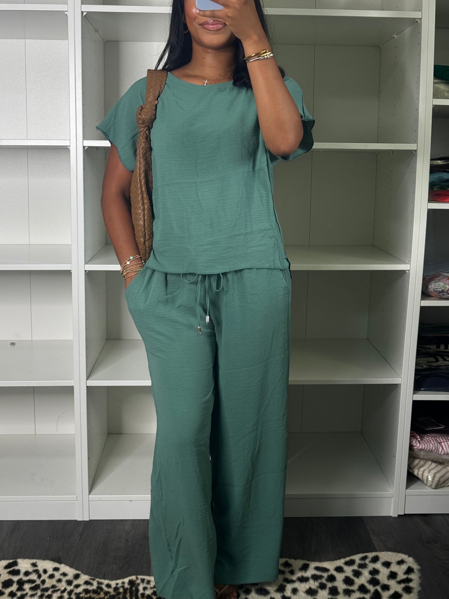The Carrie set, green