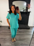 Turquoise butter soft set
