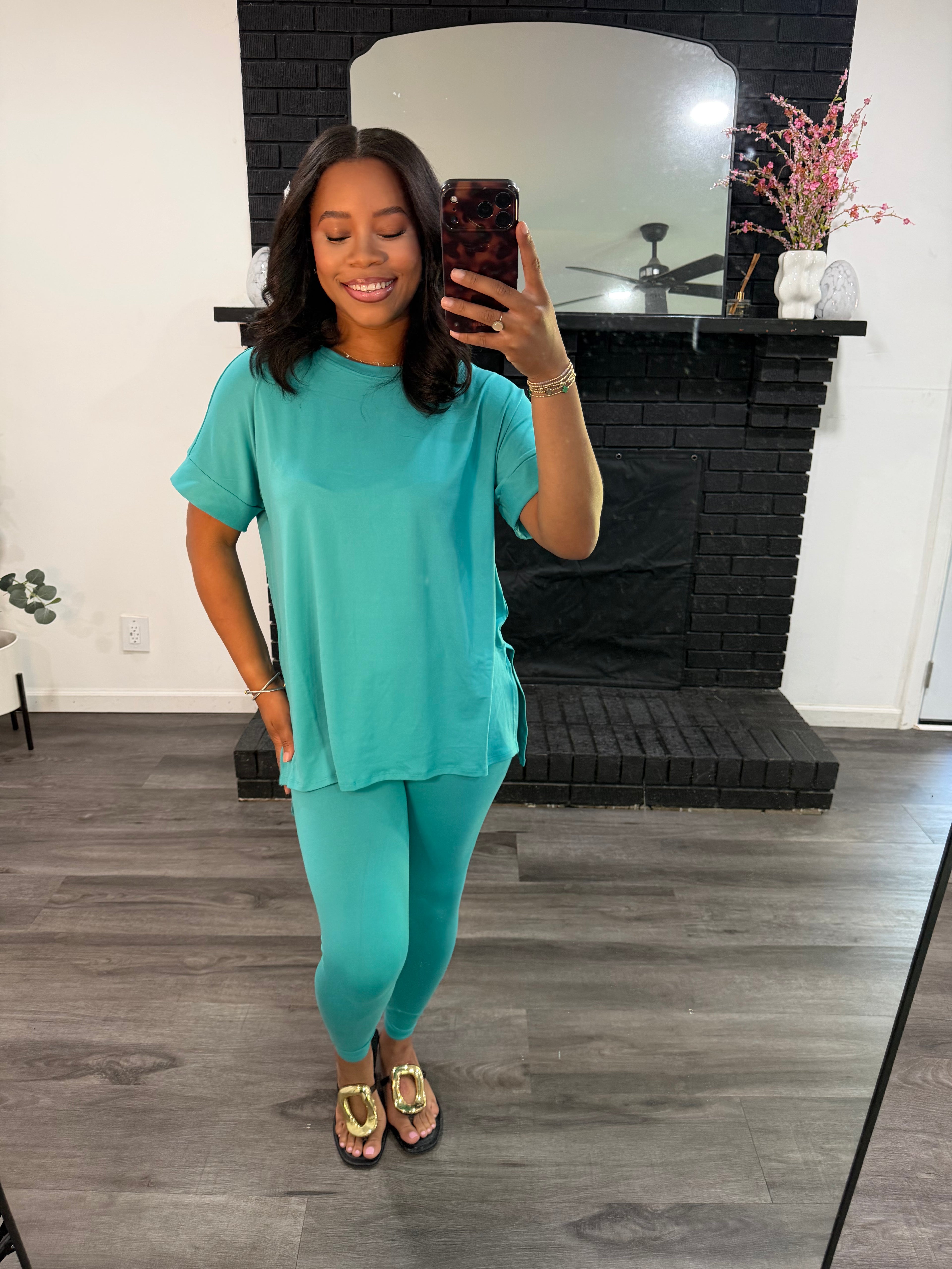 Turquoise butter soft set