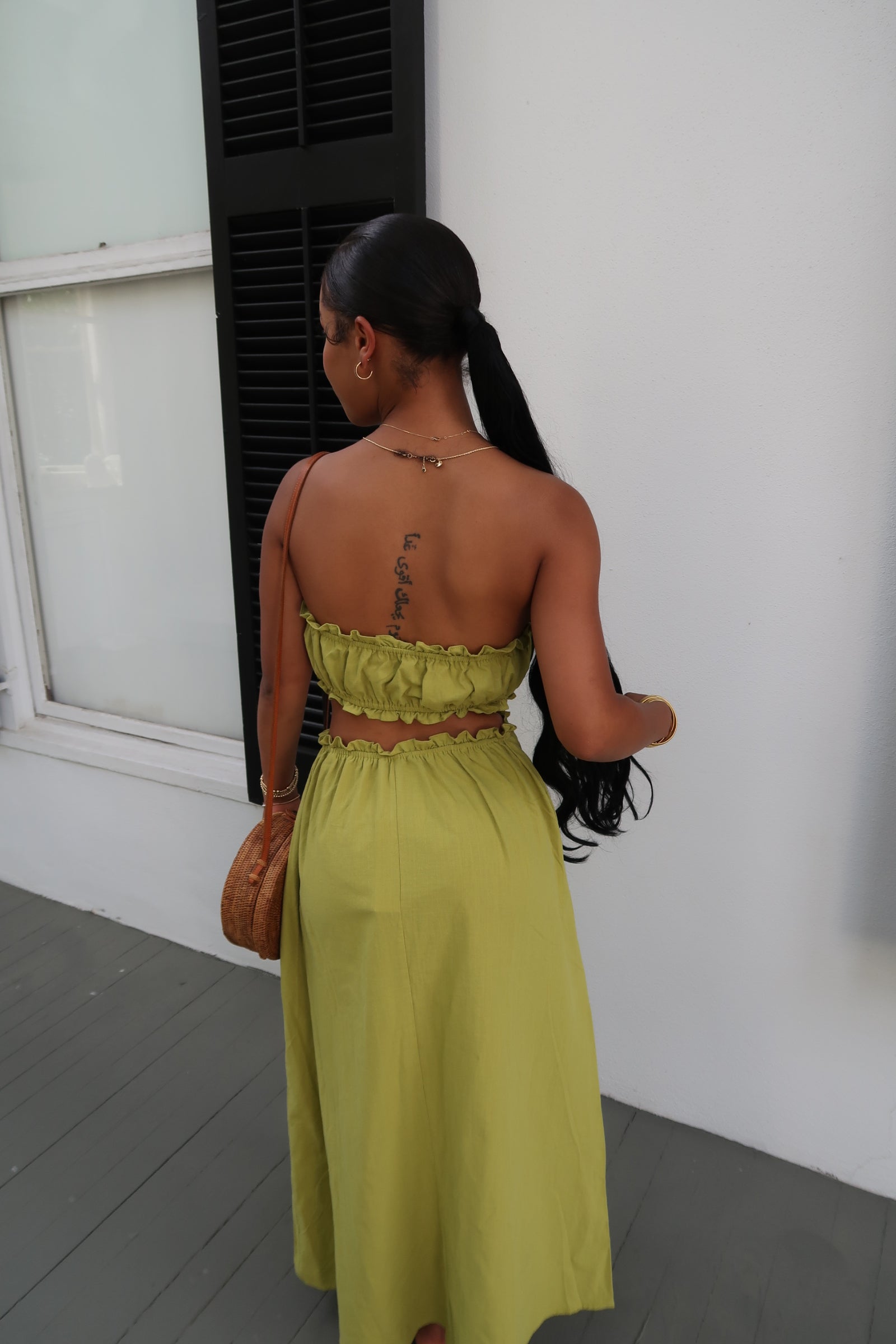 Broadview green maxi