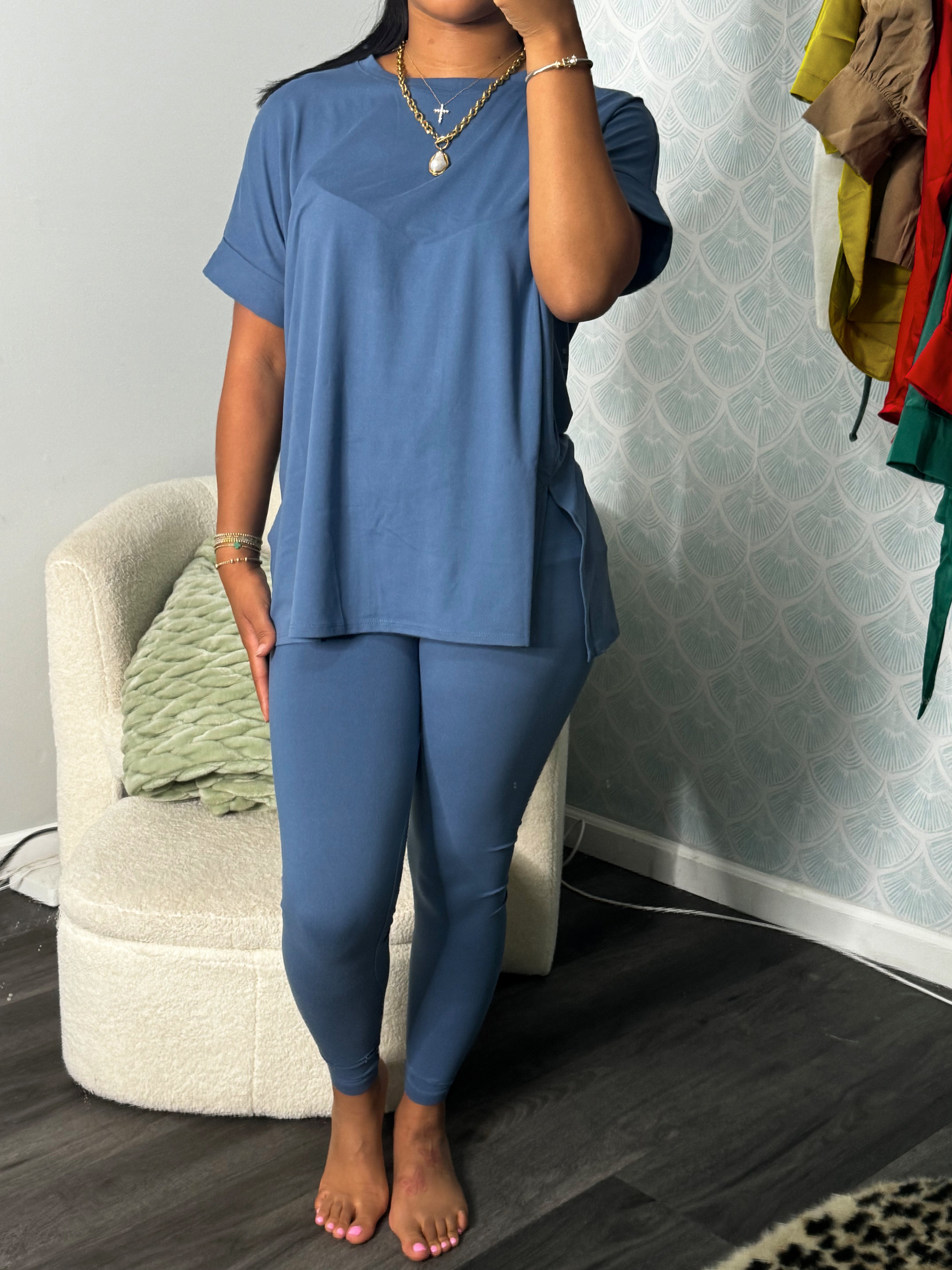 Blue butter soft set