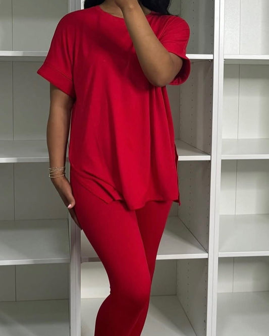 Butter soft set, red