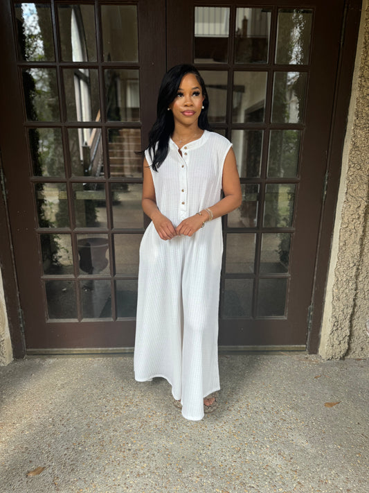 With the flow jumpsuit