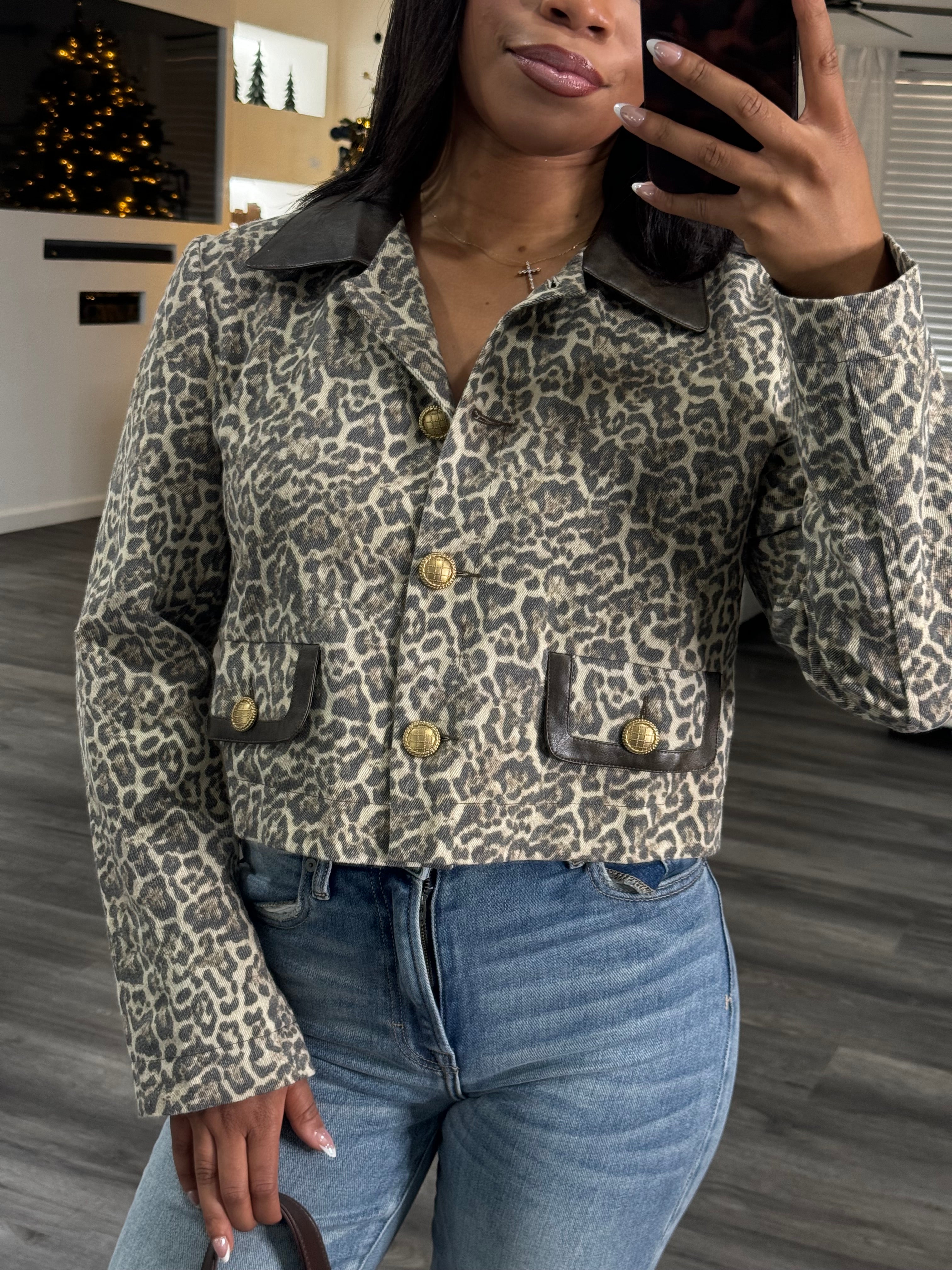 Leopard jacket