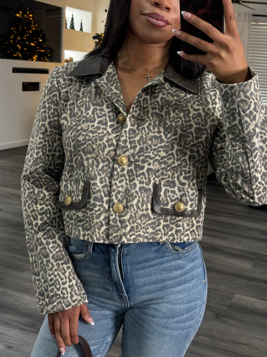 Leopard jacket