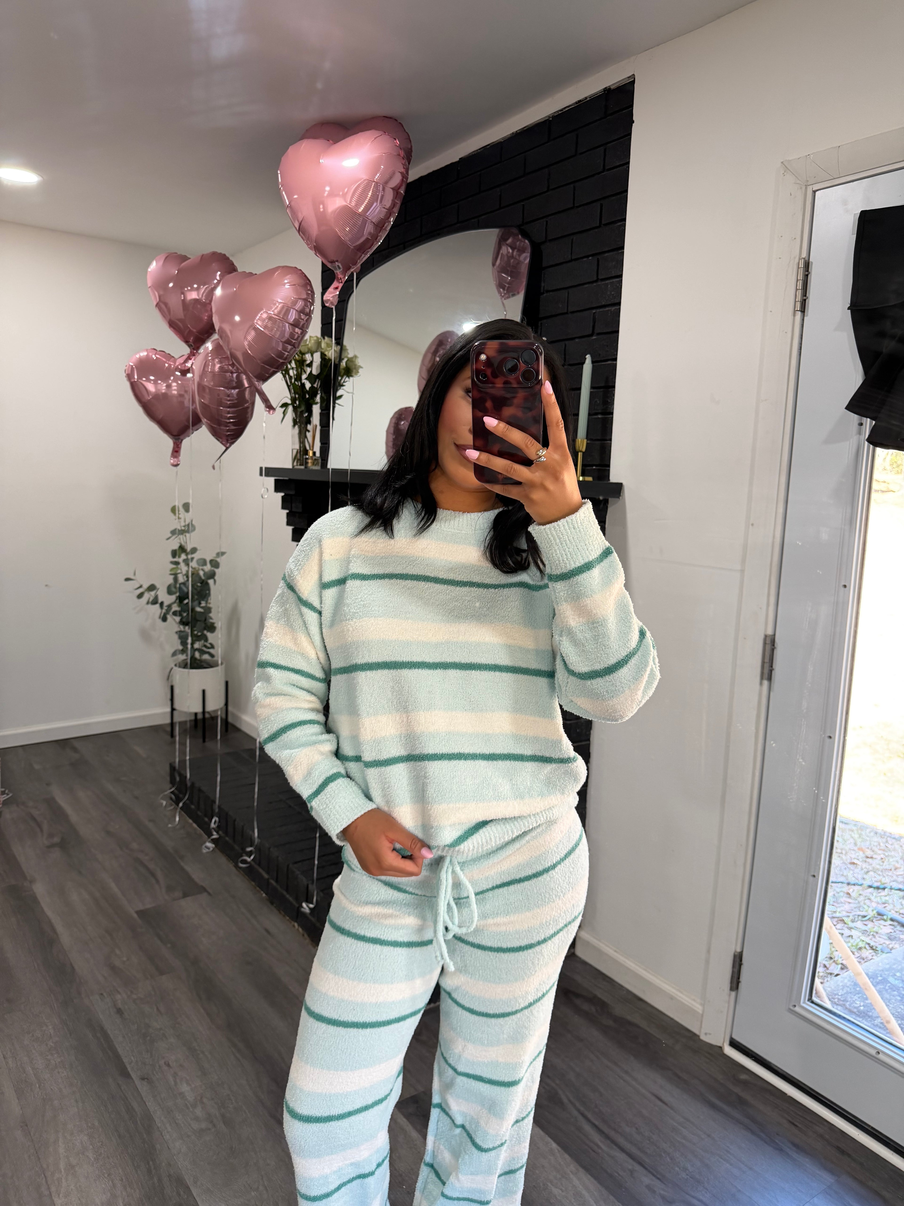 Sweetheart matching set