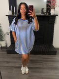 Oversized tee dress
