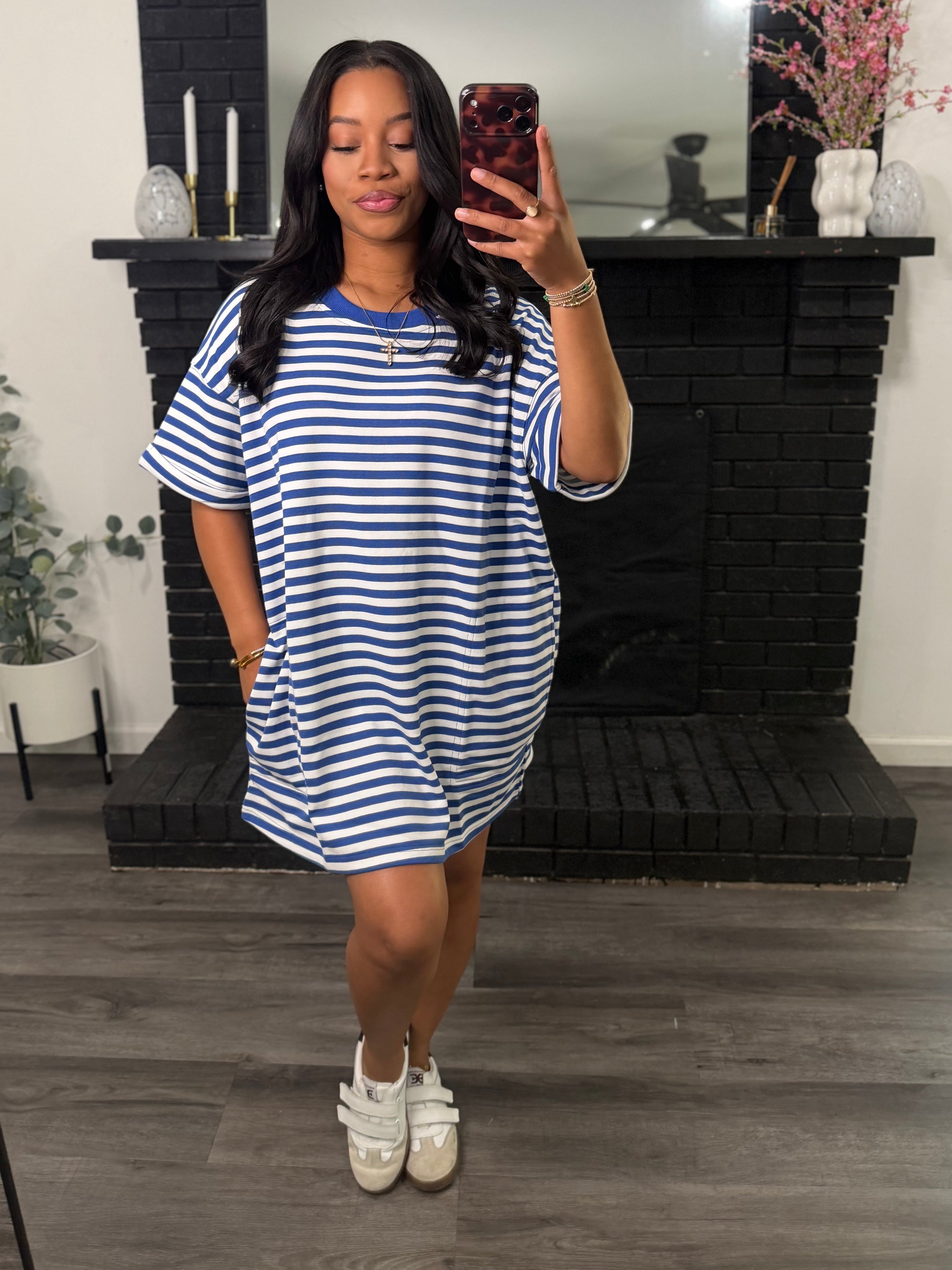 Oversized tee dress