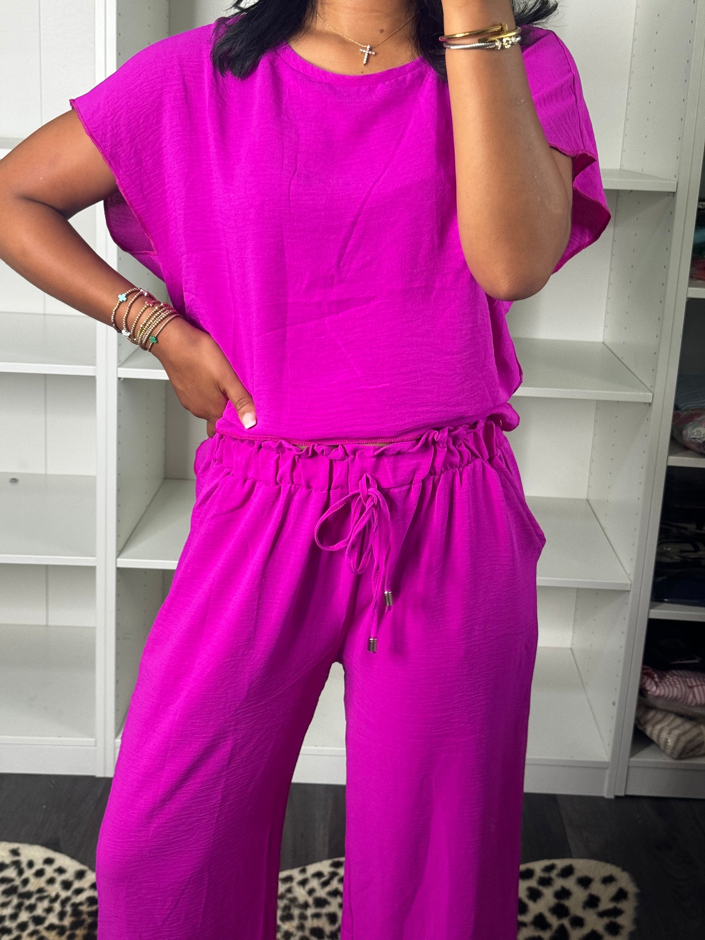 The Carrie set, pink
