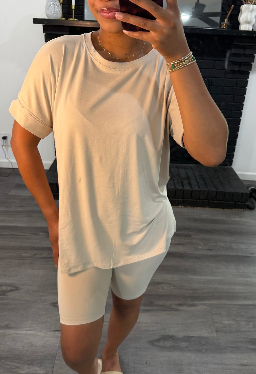 Beige butter soft set