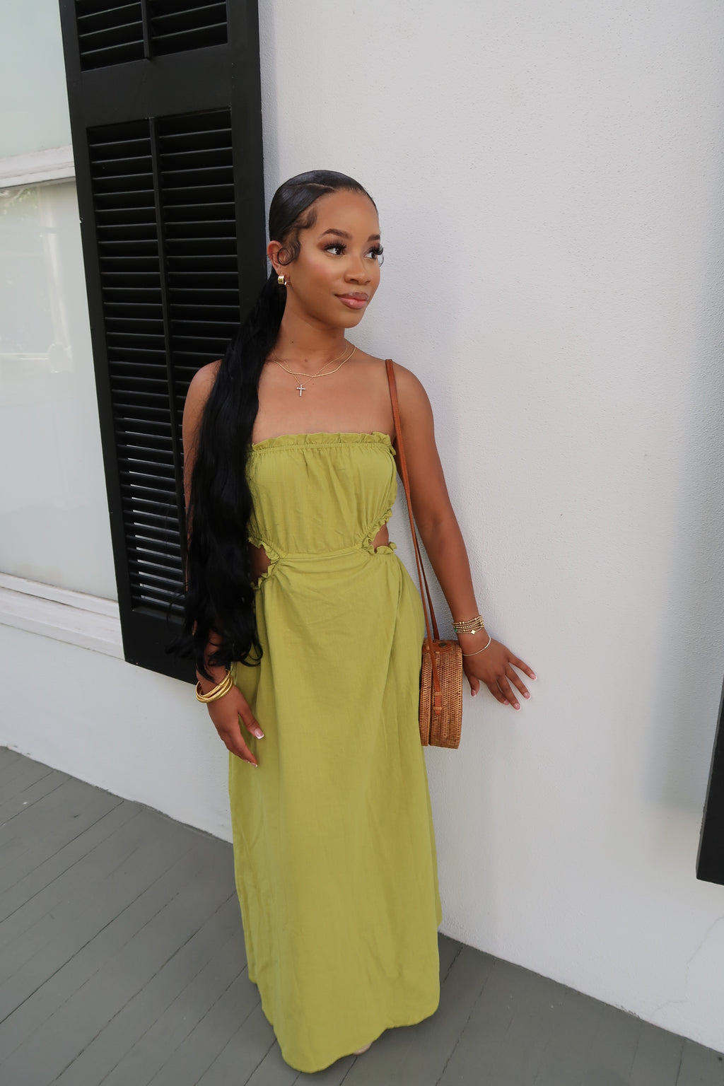 Broadview green maxi