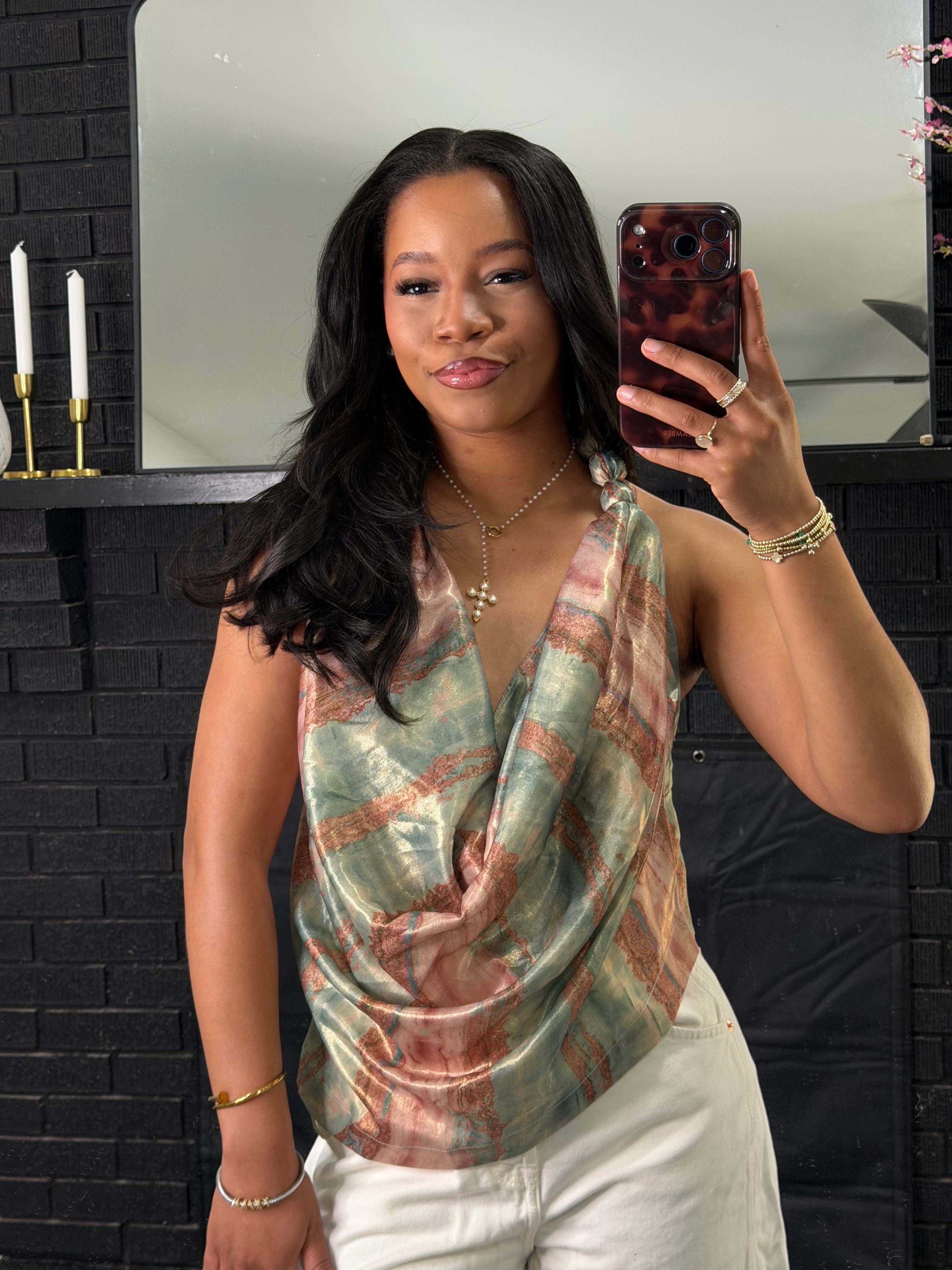 little Miami top, muticolor