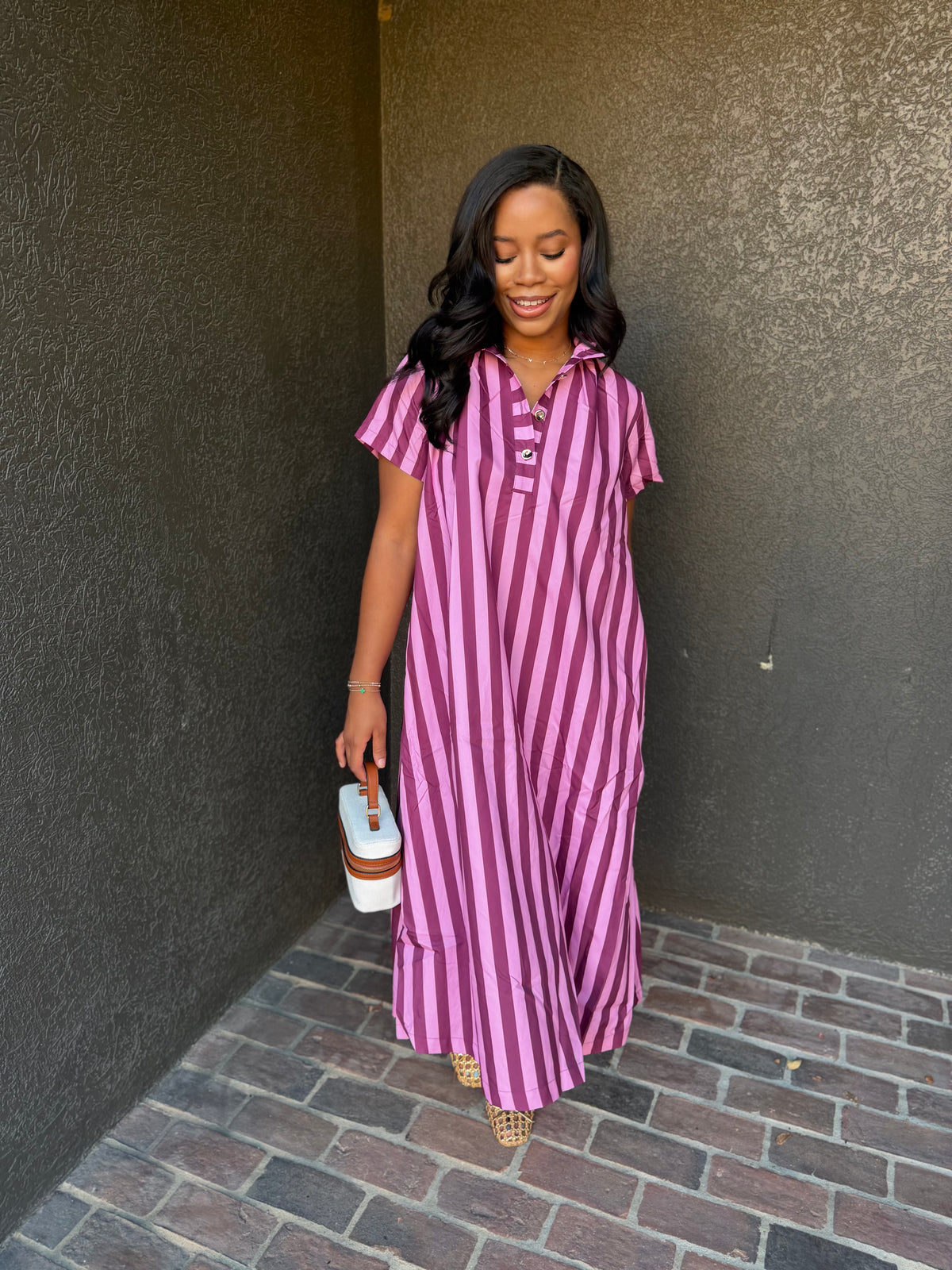 Cherry maxi dress (preorder)