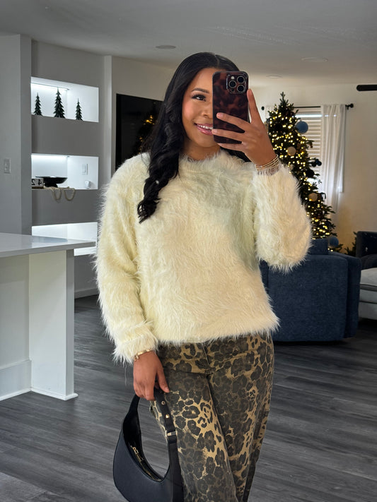 Fur sweater