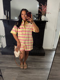 Sunshine striped romper